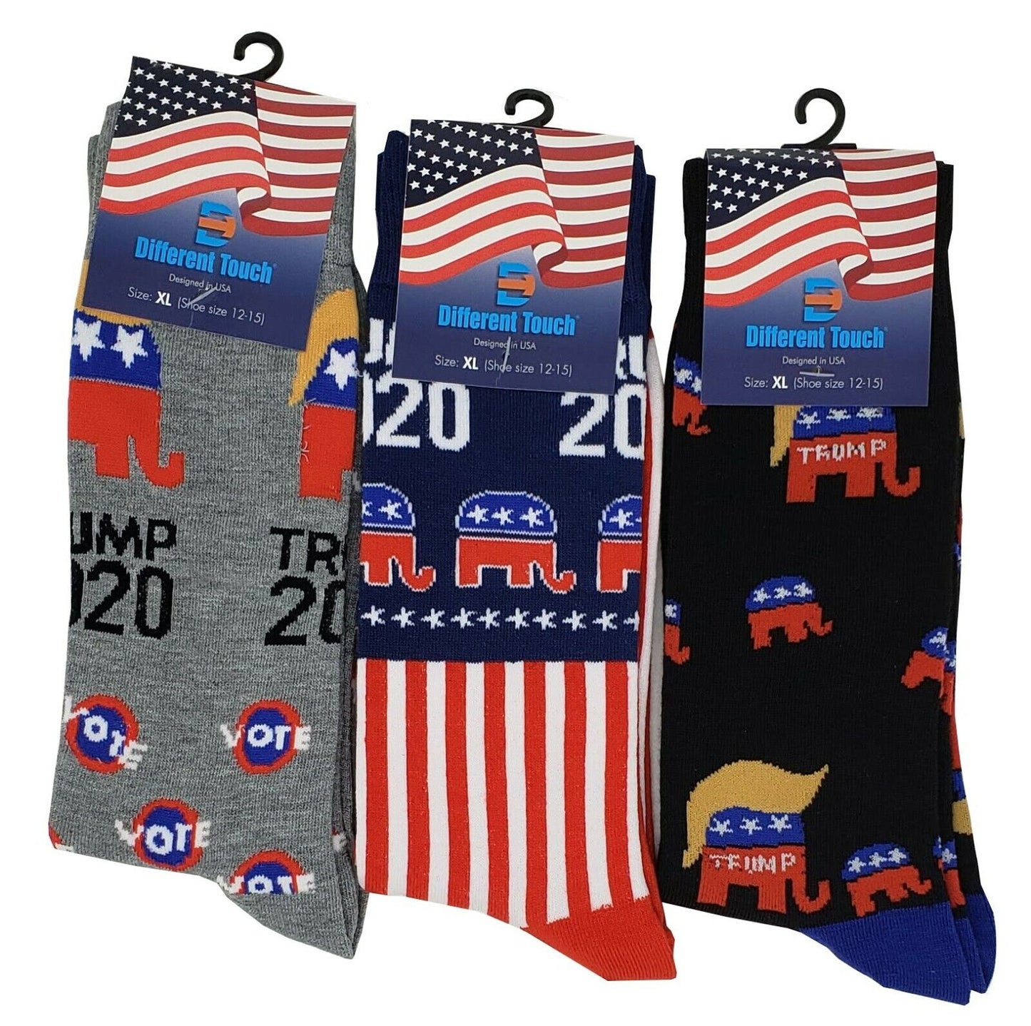 Trump Novelty Dress Socks | Unisex (3 Pairs)