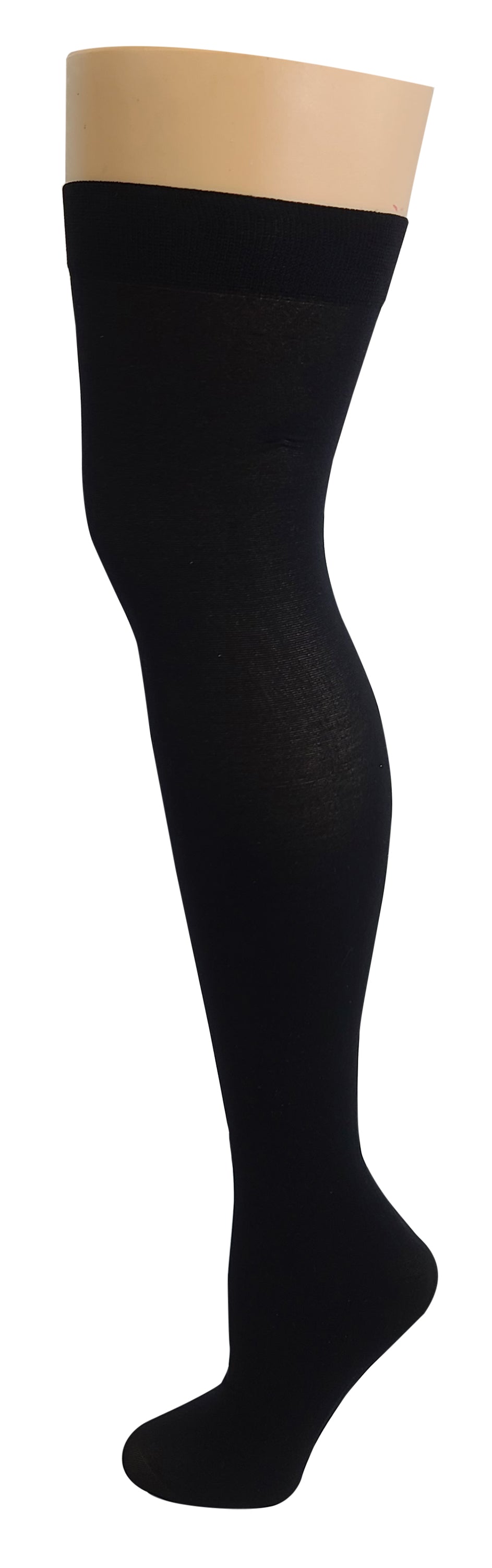 Thigh High Trouser Socks | Opaque Solid Colors | Women