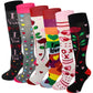 Women  Happy Mother's Day Valentine's Knee-High Socks || Sumona