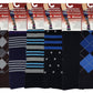Knee High Compression Socks | Graduated Cotton Mild 8-15 mm Hg | Men's (6 Pairs)