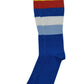 Compression Knee High Socks | Color Stripes Design | Womens (1 Pair)