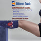 Compression Knee High Socks | Christmas Design | Women (1 Pair)