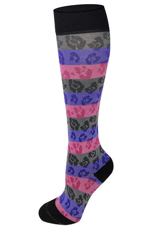 Knee High Compression Socks | Animal Print | Women's (1 Pair)