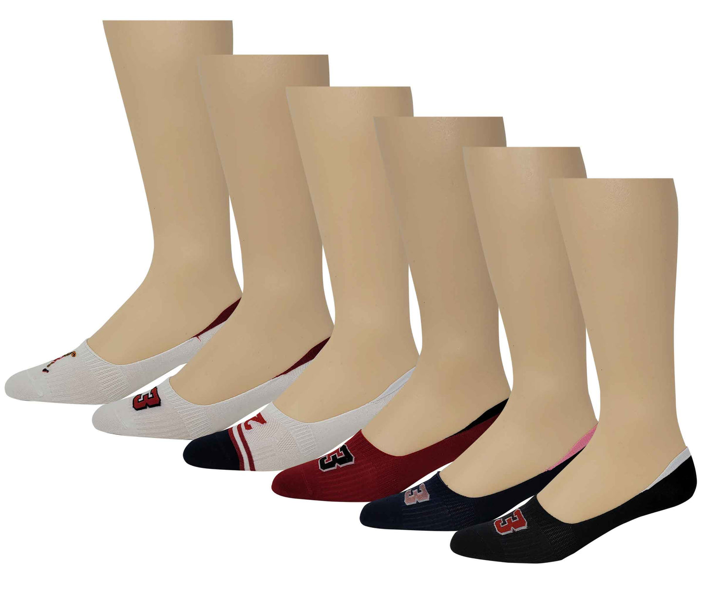 Low Cut Non-Slip No Show Socks | Casual Cotton Blend | Men's