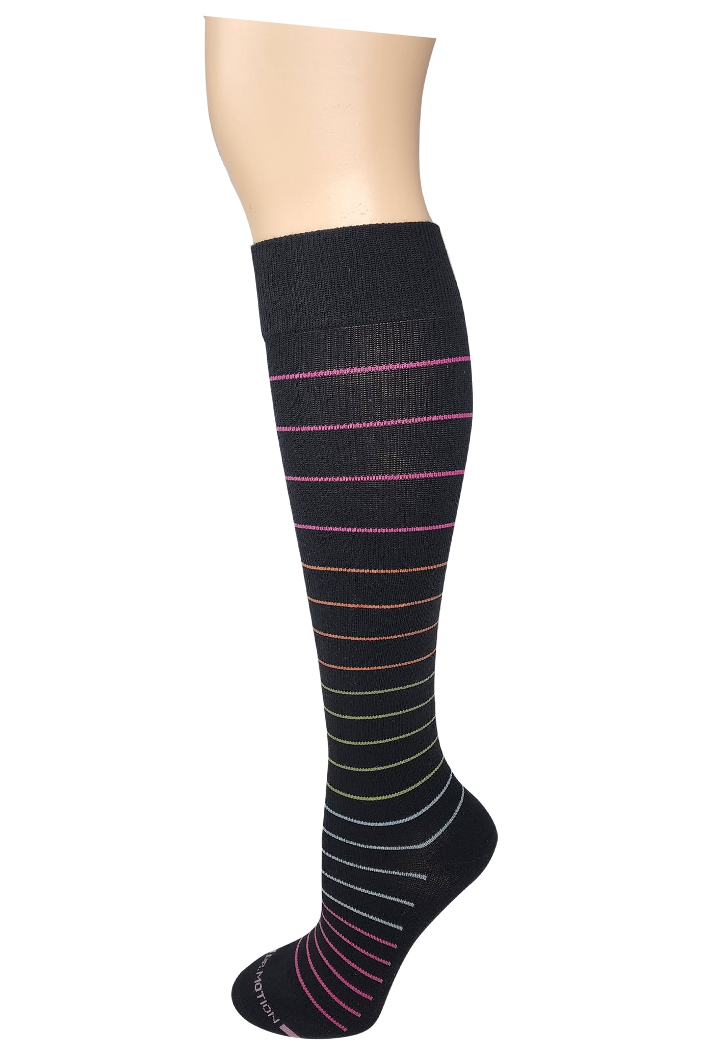 Knee High Compression Socks | Pin Stripes | Women's (1 Pair)