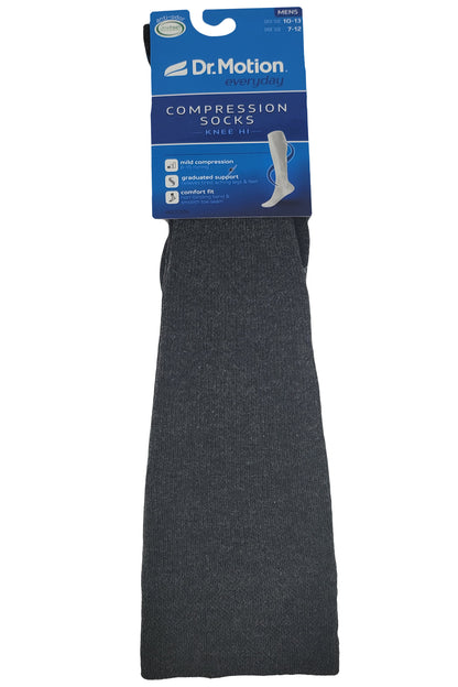Compression Knee High Socks | Solid Colors | Men's (1 Pair)